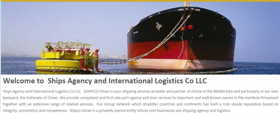 Ships Agency and International Logistics Co LLC